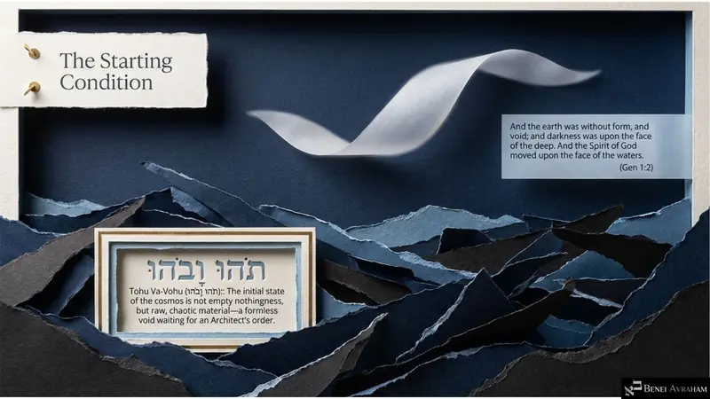 The Starting Condition: Tohu va-Vohu (Genesis 1:2)