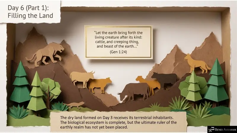 Day 6 (Part 1): Filling the Land (Genesis 1:24)