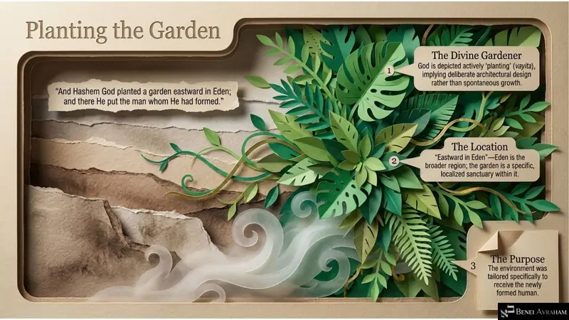 Planting the Garden (Genesis 2:8)