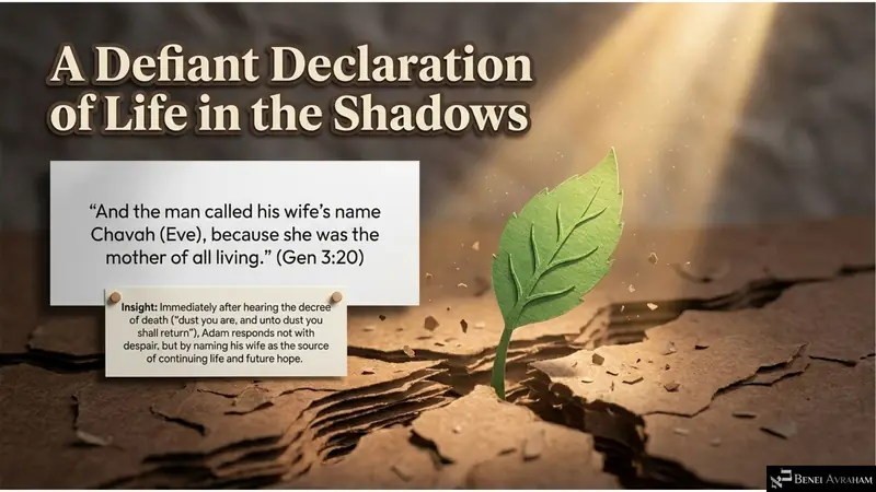 A defiant declaration of life in the shadows (Genesis 3:20)
