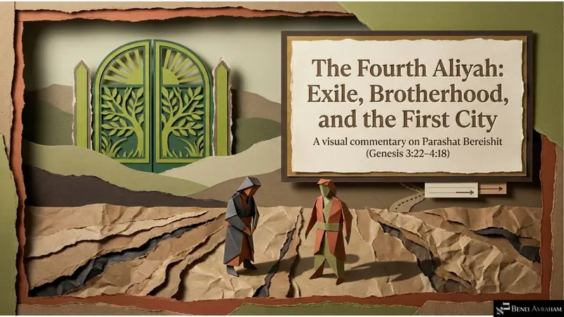 The Fourth Aliyah: Exile, Brotherhood, and the First City (Genesis 3:22–4:18)