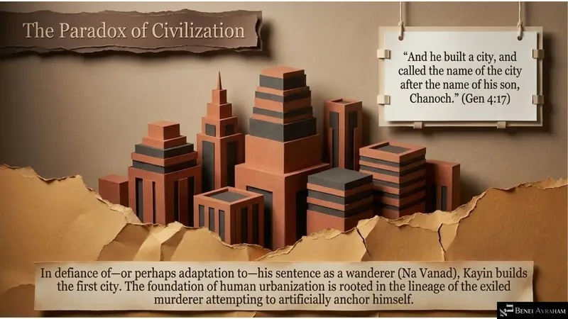 The paradox of civilization: the first city (Genesis 4:17)