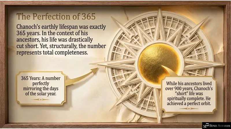 The perfection of 365: Chanoch’s lifespan (Genesis 5:23)
