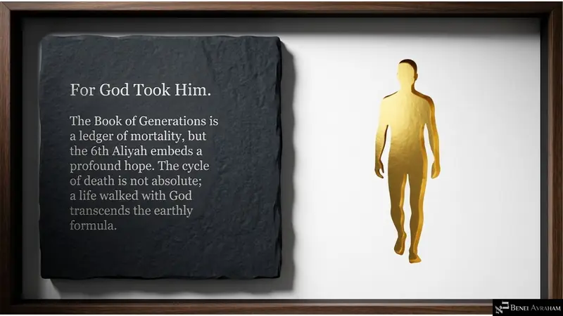 For God took him (Genesis 5:24)