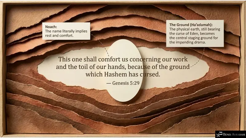This one shall comfort us: the naming of Noach (Genesis 5:29)