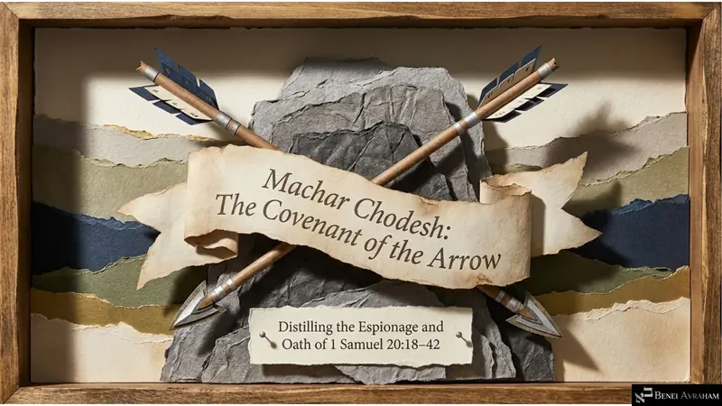 Machar Chodesh: The Covenant of the Arrow (1 Samuel 20:18–42)