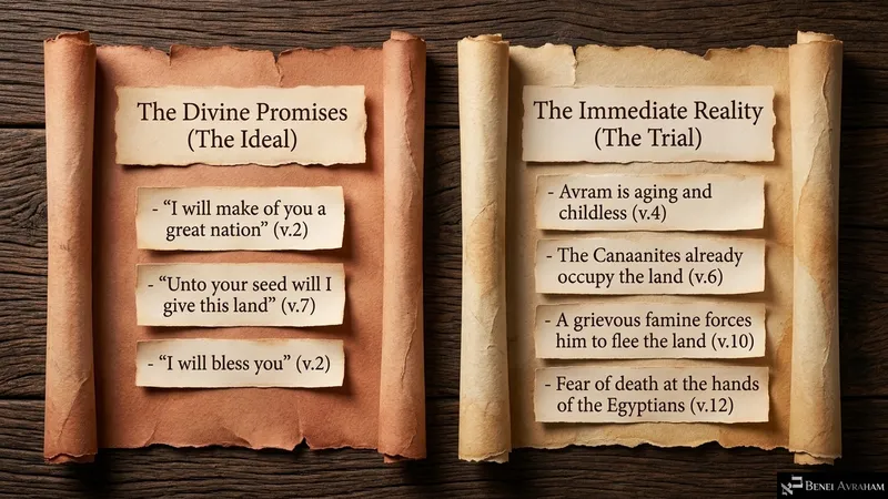 The divine promises and the immediate reality: the trials facing Avram (Genesis 12:2–12)