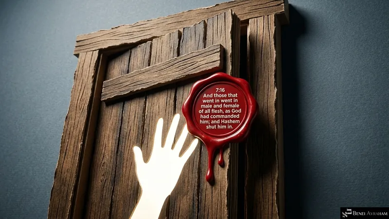 “And Hashem shut him in” (Genesis 7:16)